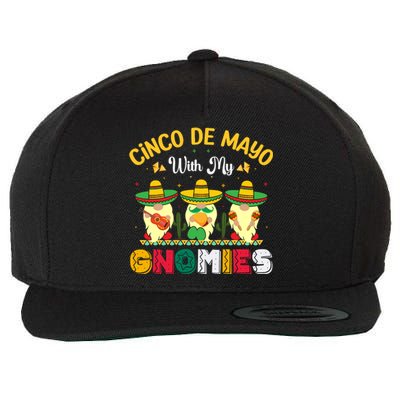 Gnomie Cinco De Mayo T Wool Snapback Cap