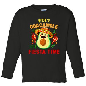 Guacamole Cinco De Mayo Mexican Fiesta Toddler Long Sleeve Shirt