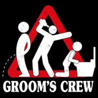 Grooms Crew Drunk Bachelor Party Long Sleeve Shirt
