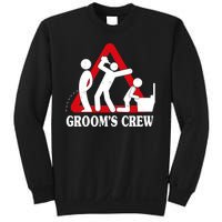 Grooms Crew Drunk Bachelor Party Sweatshirt