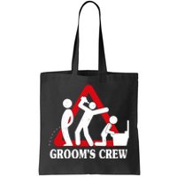 Grooms Crew Drunk Bachelor Party Tote Bag