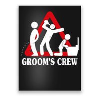 Grooms Crew Drunk Bachelor Party Poster