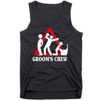 Grooms Crew Drunk Bachelor Party Tank Top