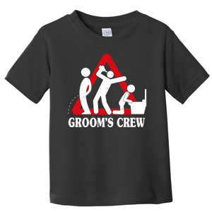 Grooms Crew Drunk Bachelor Party Toddler T-Shirt