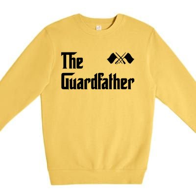 Guardfather Color Dad Gift Premium Crewneck Sweatshirt