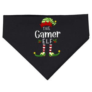 Gamer Christmas Elf Matching Pajama XMas Party USA-Made Doggie Bandana