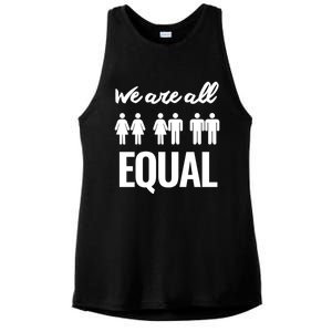 Gift Ctivists Equality Cute Gift Ladies PosiCharge Tri-Blend Wicking Tank