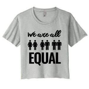 Gift Ctivists Equality Cute Gift Women's Crop Top Tee