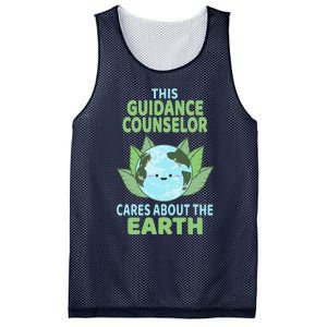 Guidance Counselor Earth Day School Classroom Mesh Reversible Basketball Jersey Tank