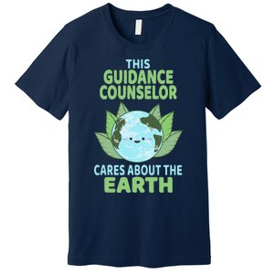 Guidance Counselor Earth Day School Classroom Premium T-Shirt