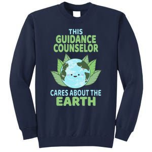 Guidance Counselor Earth Day School Classroom Tall Sweatshirt