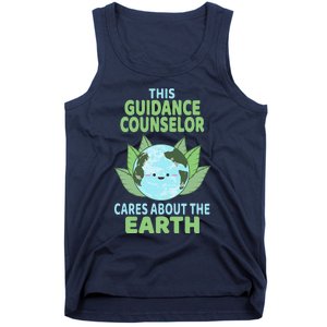 Guidance Counselor Earth Day School Classroom Tank Top