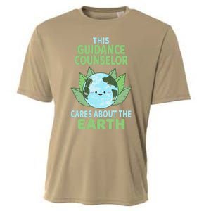 Guidance Counselor Earth Day School Classroom Cooling Performance Crew T-Shirt