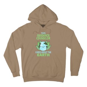 Guidance Counselor Earth Day School Classroom Hoodie