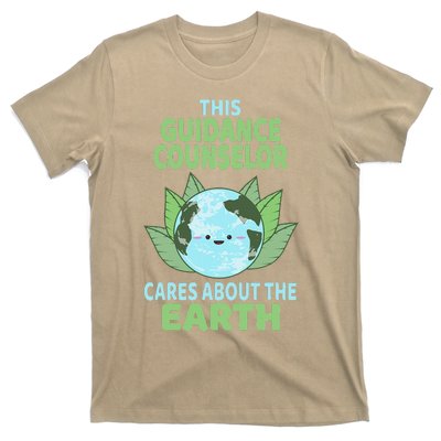 Guidance Counselor Earth Day School Classroom T-Shirt