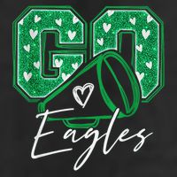 Go Cheer Eagles Saying Females And Males 11oz C Handle Ceramic Mug