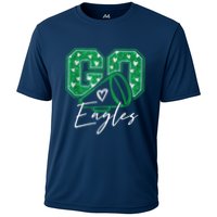 Go Cheer Eagles Saying Females And Males Cooling Performance Crew T-Shirt