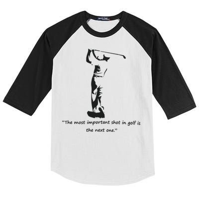Golf Citation Essentielle De Ben Hogan Kids Colorblock Raglan Jersey