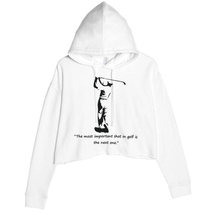 Golf Citation Essentielle De Ben Hogan Crop Fleece Hoodie