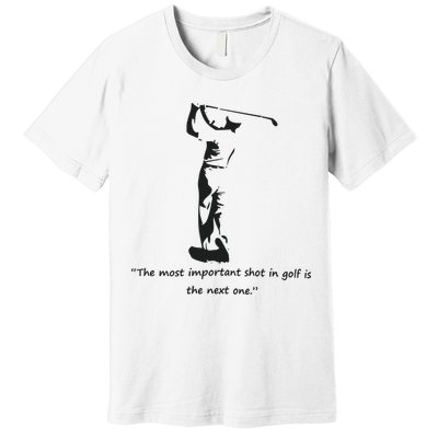 Golf Citation Essentielle De Ben Hogan Premium T-Shirt