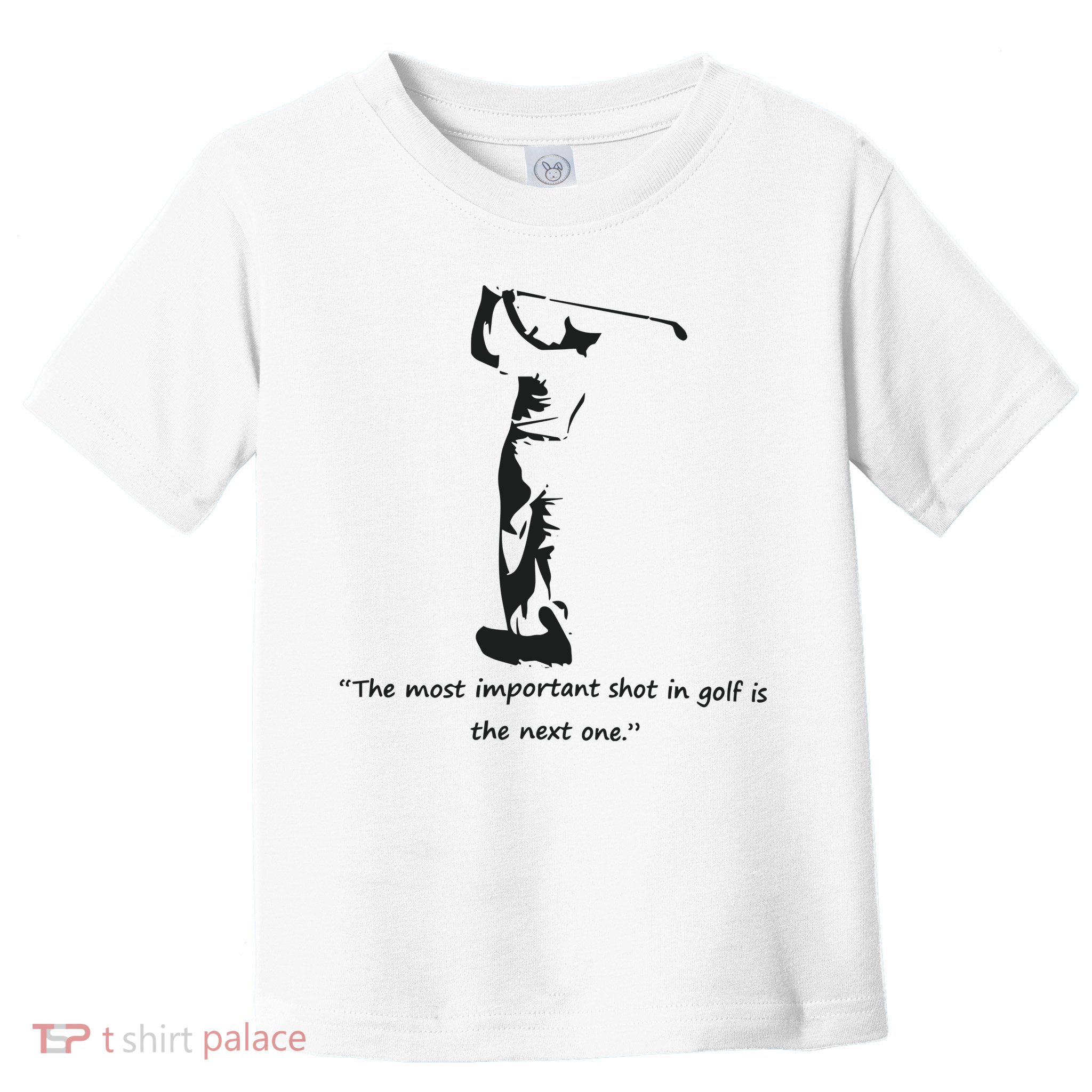 Golf Citation Essentielle De Ben Hogan Toddler T-Shirt