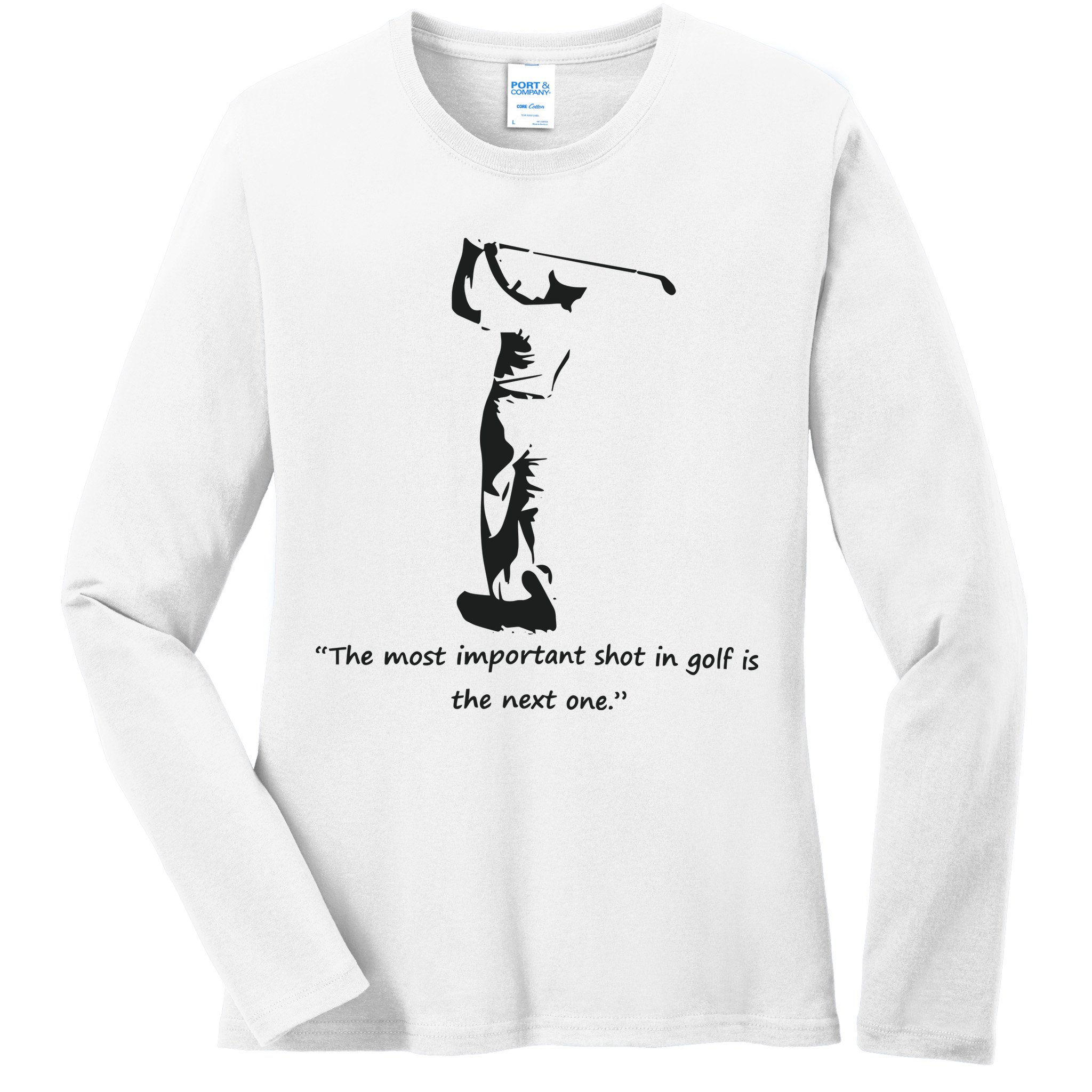 Golf Citation Essentielle De Ben Hogan Ladies Long Sleeve Shirt