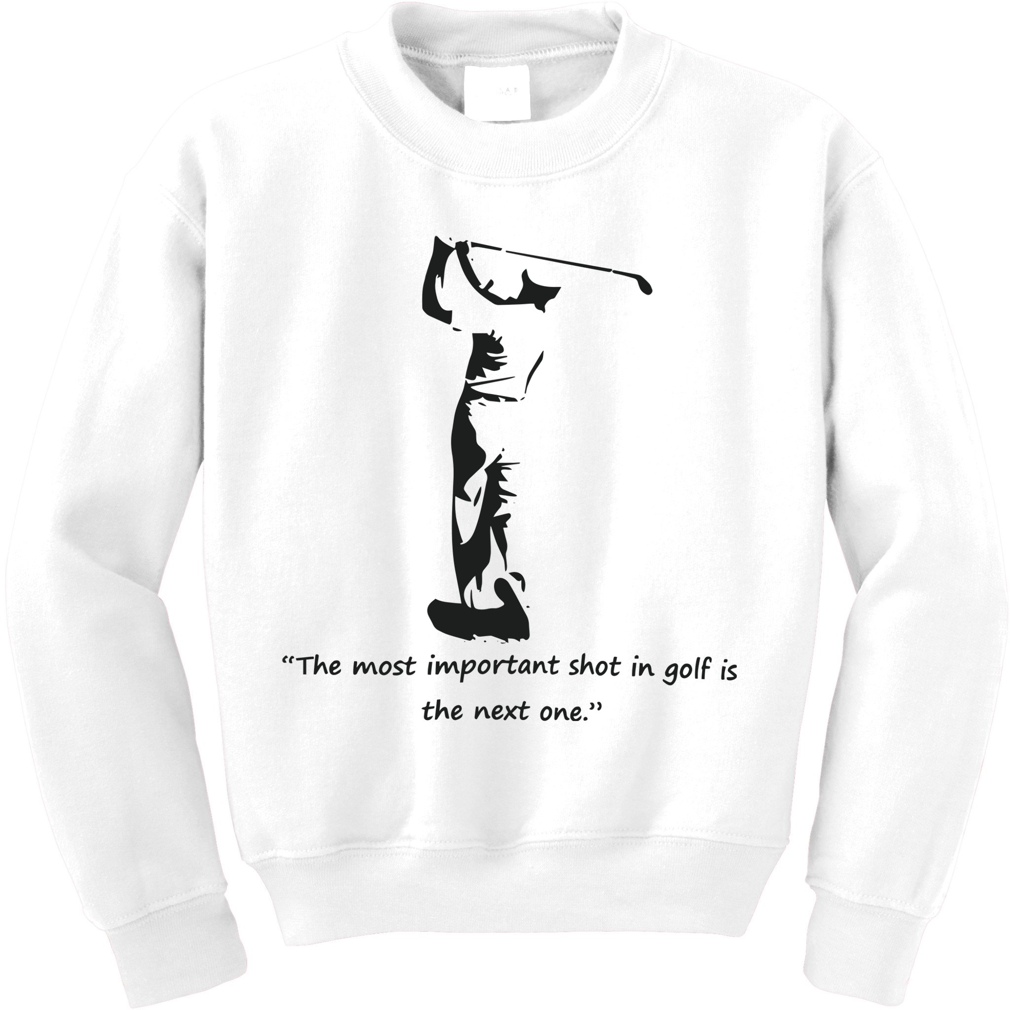 Golf Citation Essentielle De Ben Hogan Kids Sweatshirt