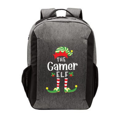 Gamer Christmas Elf Matching Pajama Xmas Party Vector Backpack