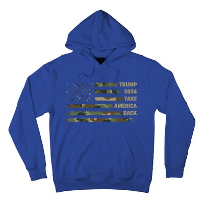 Grunt Camo Edition Take America Back 2024 Gift Hoodie