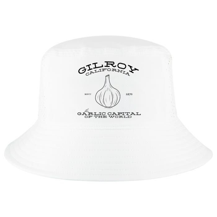 Gilroy California Est 1870 Garlic Lovers Cool Comfort Performance Bucket Hat