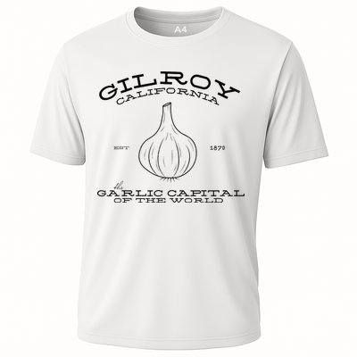 Gilroy California Est 1870 Garlic Lovers Performance Shirt