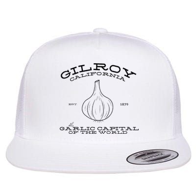 Gilroy California Est 1870 Garlic Lovers Flatbill Hat