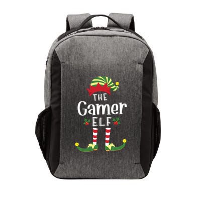 Gamer Christmas Elf Matching Pajama Xmas Party Vector Backpack