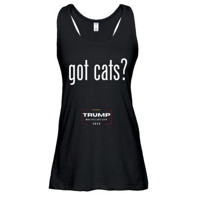 Got Cats Eating The Dogs Cats Ladies Essential Flowy Tank