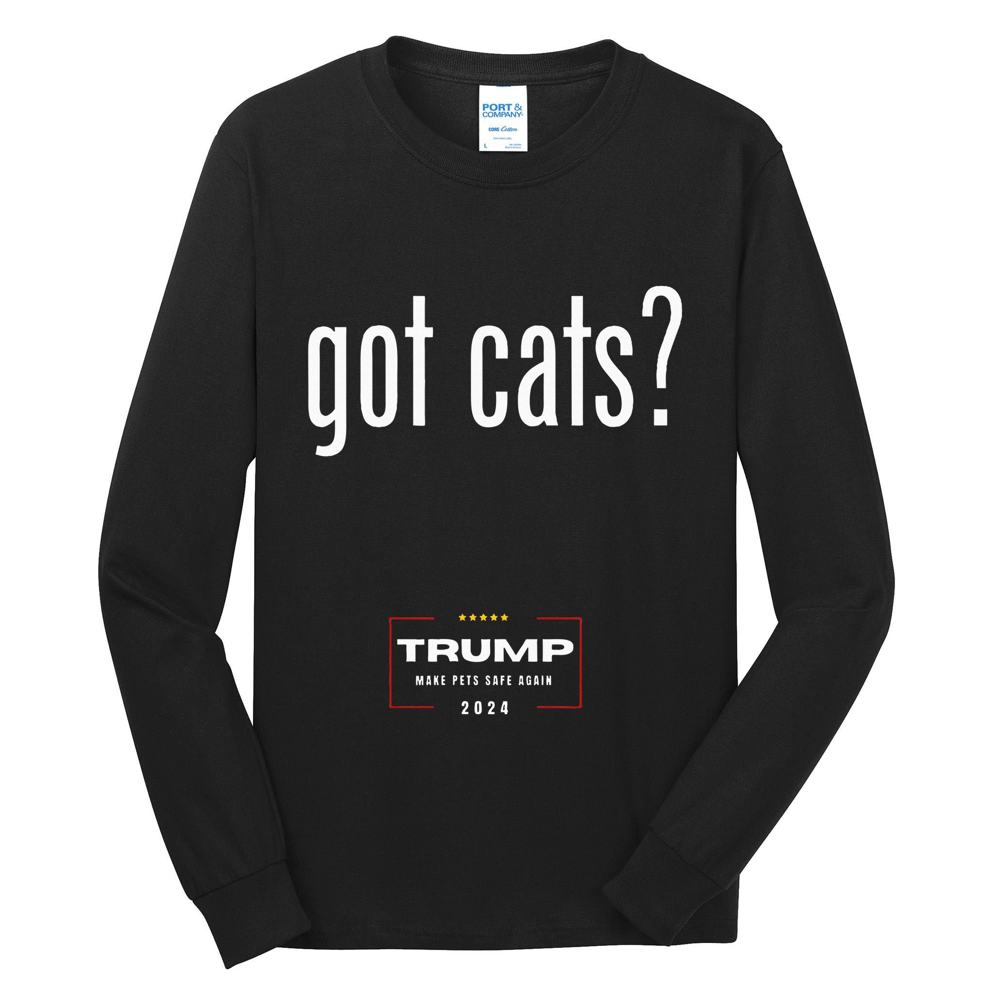 Got Cats Eating The Dogs Cats Tall Long Sleeve T-Shirt