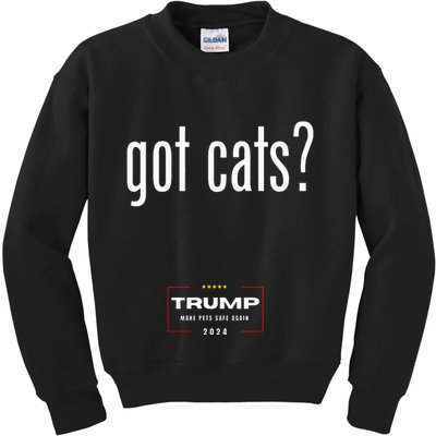 Got Cats Eating The Dogs Cats Kids Sweatshirt