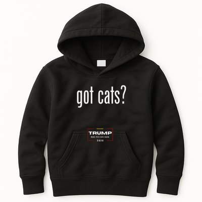 Got Cats Eating The Dogs Cats Kids Hoodie