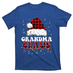 Grandma Claus Funny Santa Claus Matching Family Pajamas T-Shirt