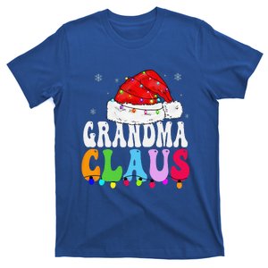 Grandma Claus Funny Xmas Family Matching Grandma Christmas T-Shirt