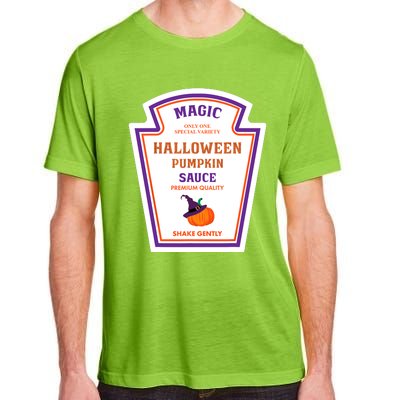 Group Condiments Funny Diy Halloween Costume Pumpkin Sauce Adult ChromaSoft Performance T-Shirt