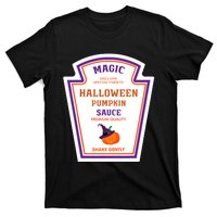 Group Condiments Funny Diy Halloween Costume Pumpkin Sauce T-Shirt