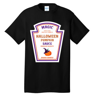 Group Condiments Funny Diy Halloween Costume Pumpkin Sauce Tall T-Shirt