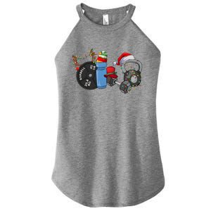 Gym Christmas Fitness Christmas Workout Women's Perfect Tri Rocker Tank