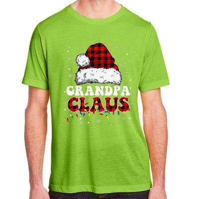 Grandpa Claus Funny Santa Claus Matching Family Pajamas Adult ChromaSoft Performance T-Shirt