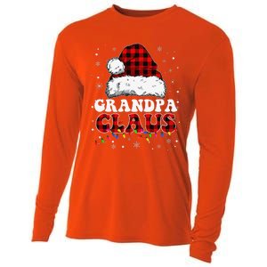 Grandpa Claus Funny Santa Claus Matching Family Pajamas Cooling Performance Long Sleeve Crew