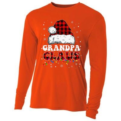 Grandpa Claus Funny Santa Claus Matching Family Pajamas Cooling Performance Long Sleeve Crew