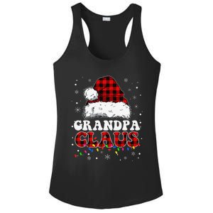 Grandpa Claus Funny Santa Claus Matching Family Pajamas Ladies PosiCharge Competitor Racerback Tank