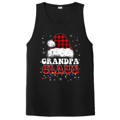 Grandpa Claus Funny Santa Claus Matching Family Pajamas PosiCharge Competitor Tank