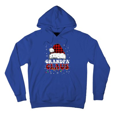 Grandpa Claus Funny Santa Claus Matching Family Pajamas Hoodie