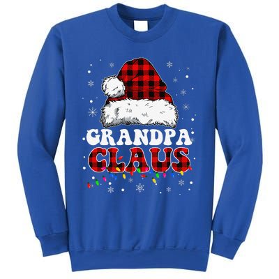 Grandpa Claus Funny Santa Claus Matching Family Pajamas Sweatshirt